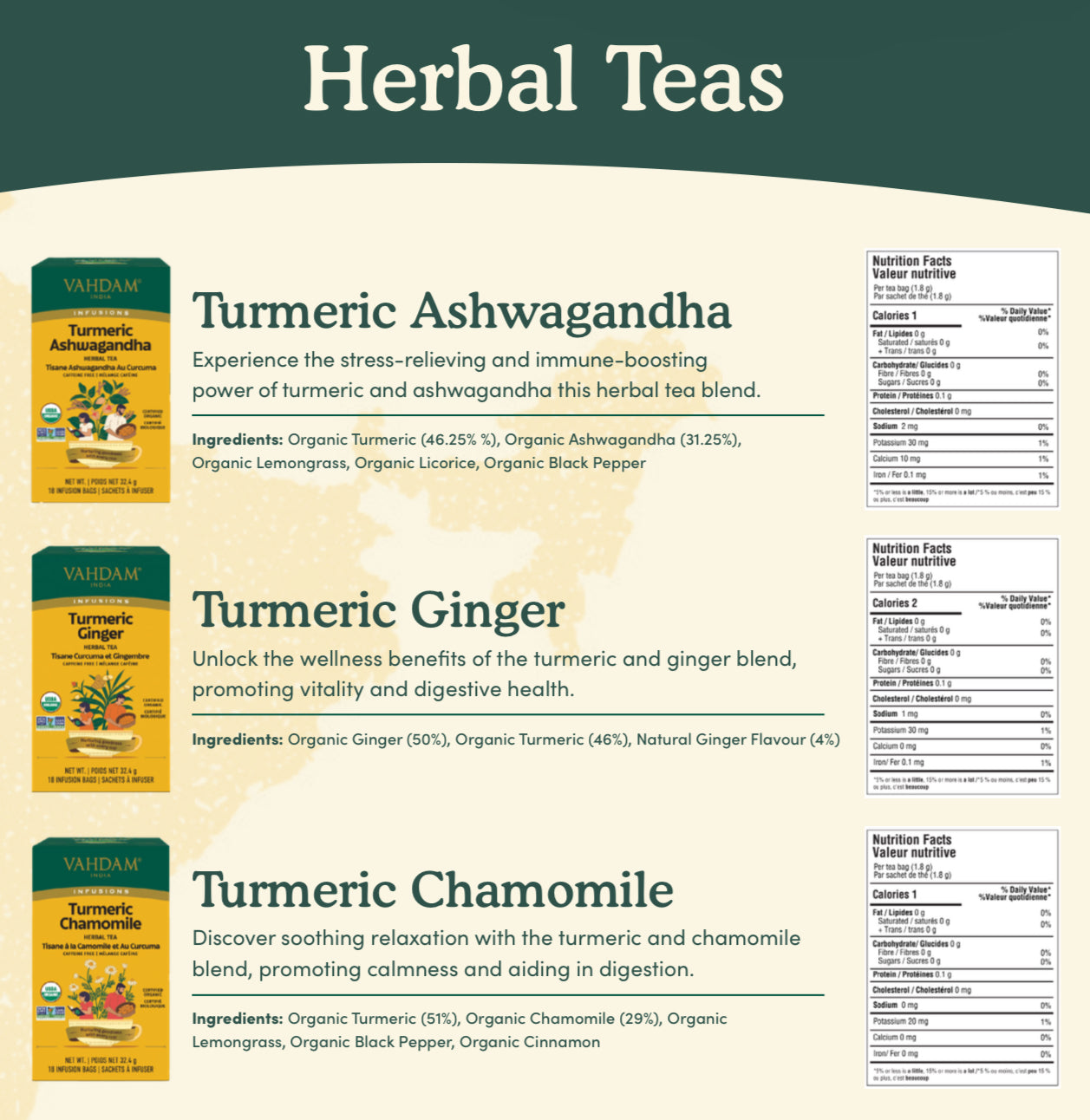 Vahdam Infusions Tea