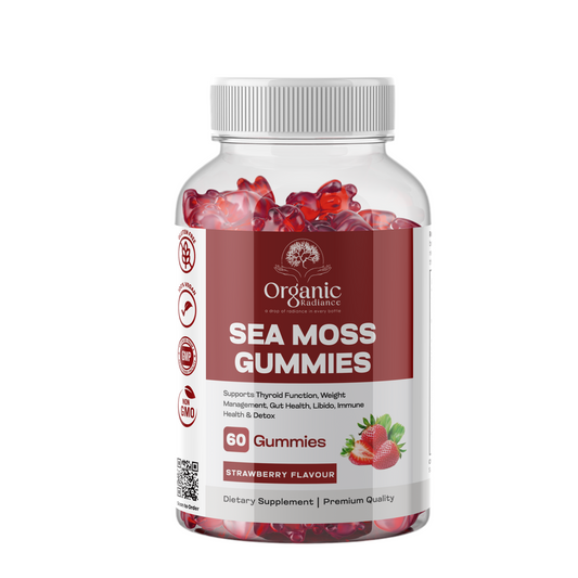 Strawberry Vegan Sea Moss Gummies