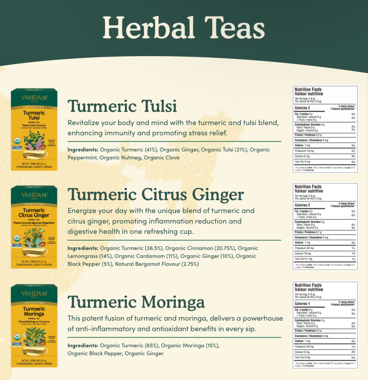 Vahdam Infusions Tea